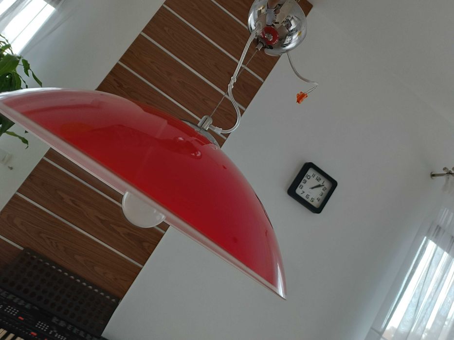 Lampa wisząca Szkło - Chrom