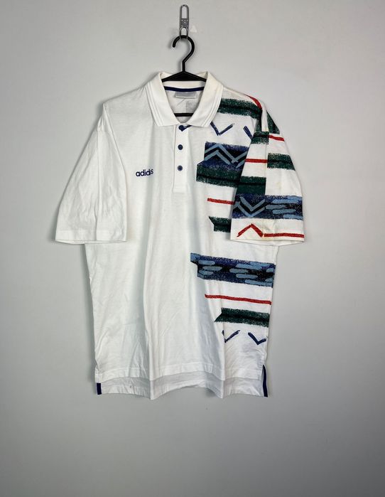 Koszulka Polo Adidas Vintage lata 80’s 90’s