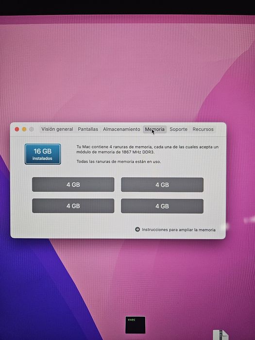 iMac 2015 27 polegadas 16gb ram