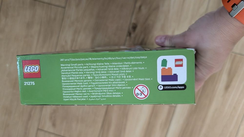 Opakowanie pudełko po klockach 21275 LEGO