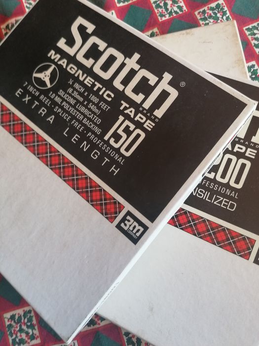 Bobines novas de gravação 18 cm