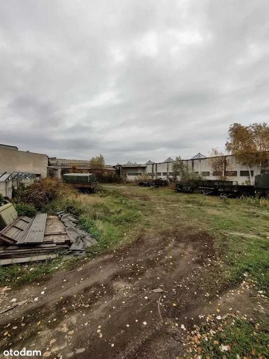 Działka przemysłowa 2100m ustronna, uzbrojona, ogrodzona