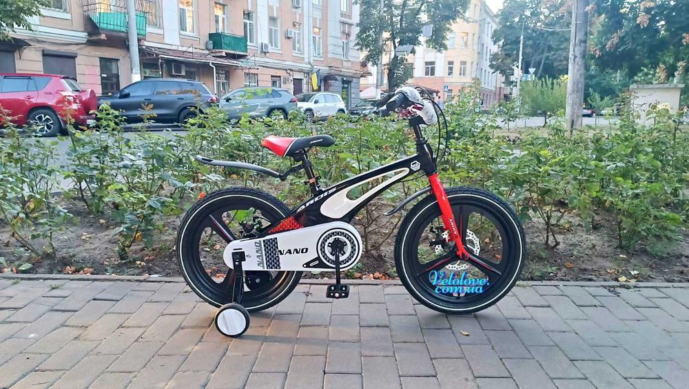 Легкий Детский Велосипед 16" 18" • Магниевая рама • Дисковые тормоза • Цвета