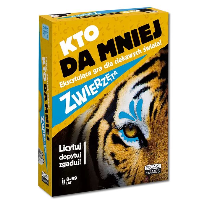 Kto Da Mniej. Zwierzęta. Edgard - Gry. Nowy Produkt