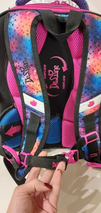 Школьный яркий рюкзак