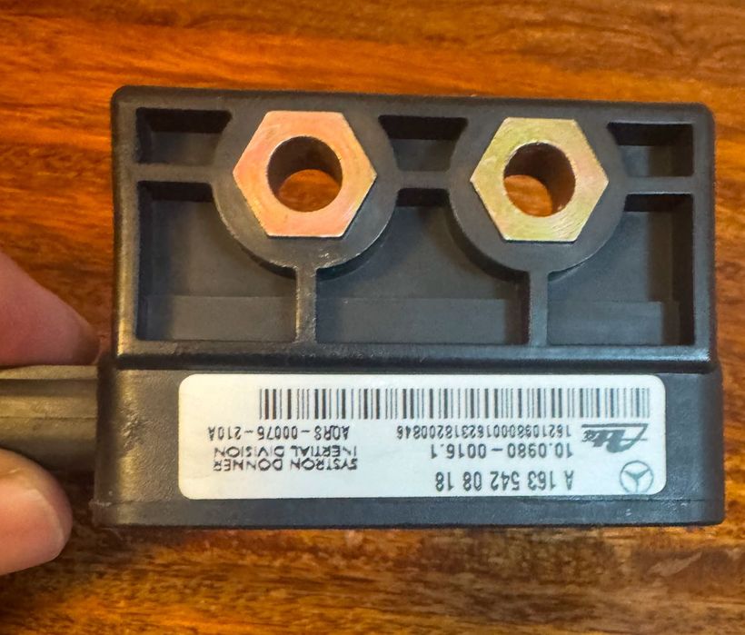 Sensor angulo viragem ESP Mercedes W163