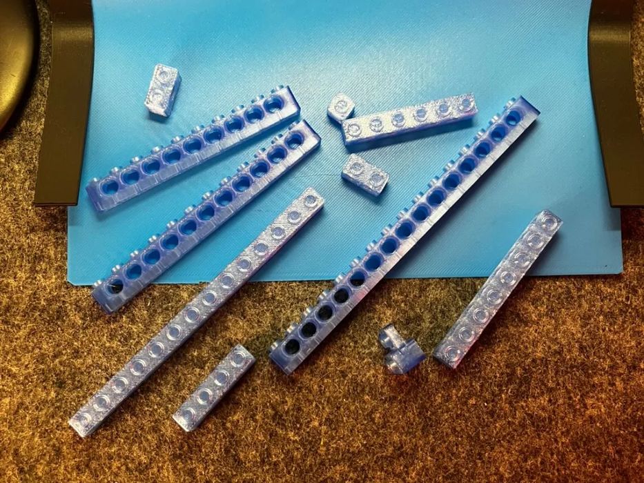 Peças LEGO Technic com Furos