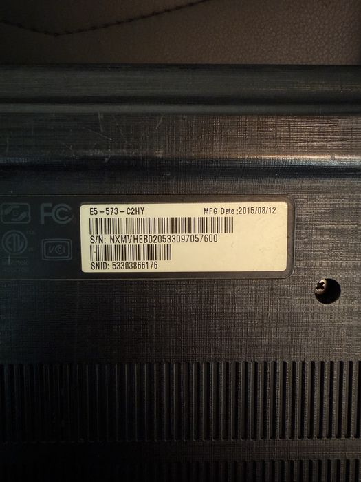 Portatil Acer Aspire i3 E5-573