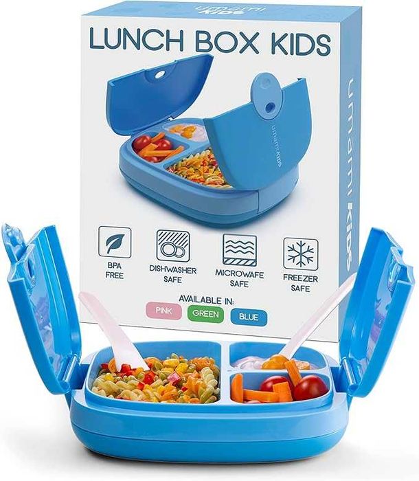 www.sklepAB2024.pl Lunchbox Bento Umami Kids ze sztućcami, bez BPA