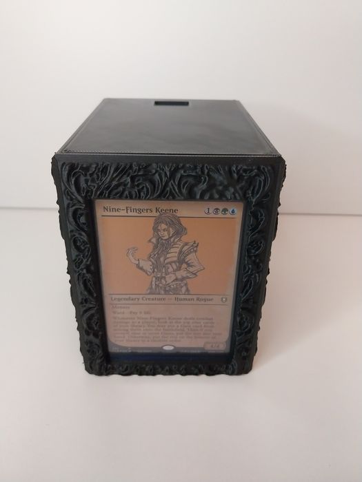 Deck Box Commander – Mana Preta |