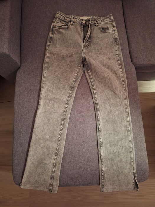 Jeansy jasno-szare, nowe