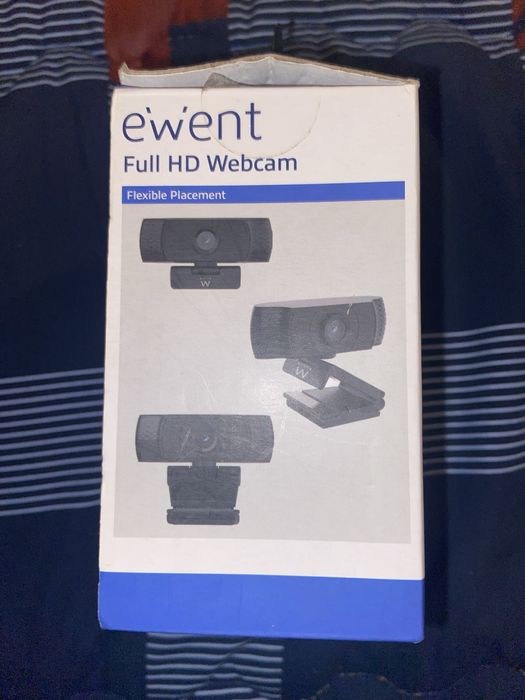 Webcam Ewent Full HD 1080p - Nova