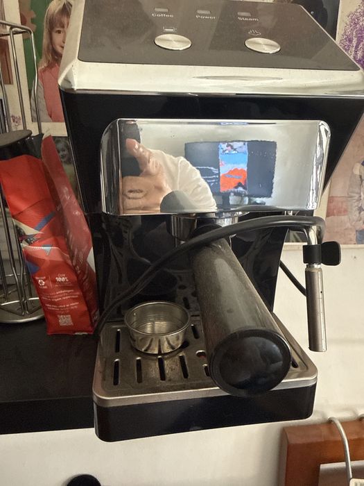 Maquina de cafe com manipulo