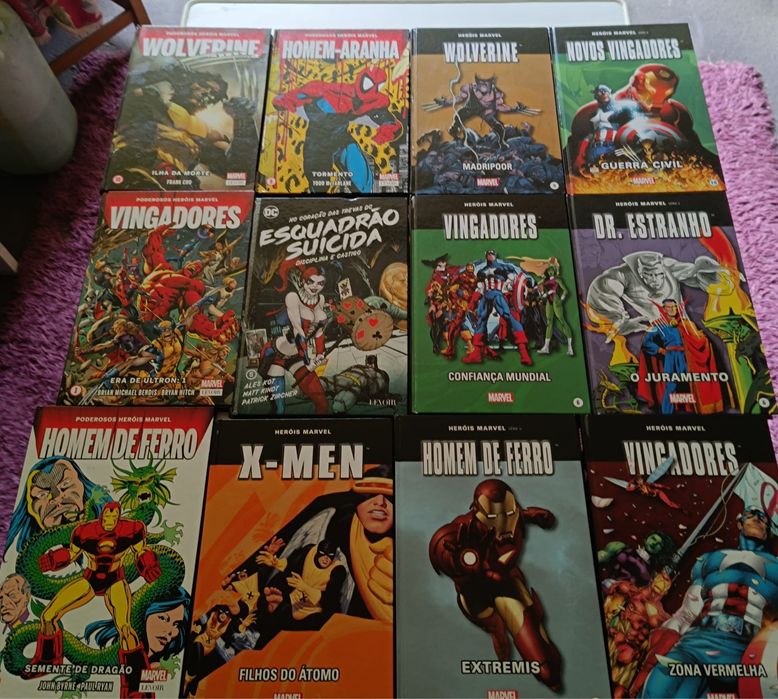 Livros Marvel - Diversas unidades
