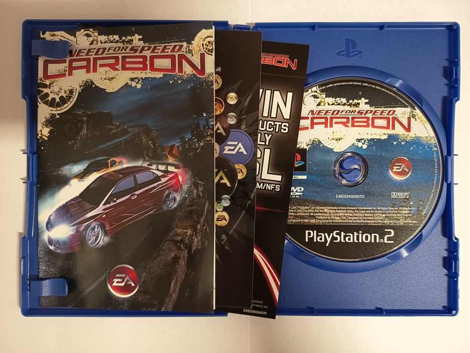 Need For Speed Carbon PS2 PlayStation 2 angielska komplet