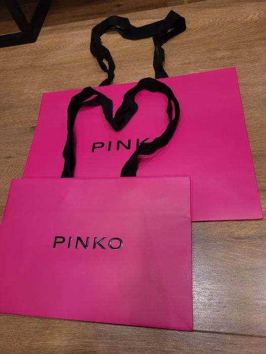 Torebka papierowa różowa Pinko 1 szt