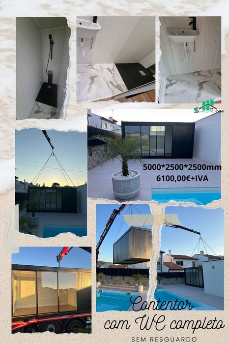 Stand vendas, contentor,bungalow, escritórios