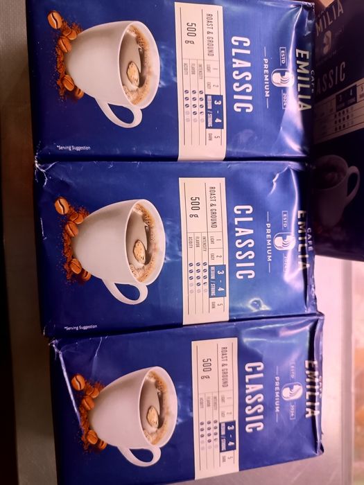 Кава Emilia classic 500g заварна , імпорт Фінляндія