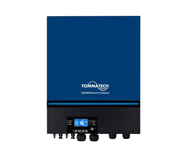 Гібридний інвертор однофазний TOMMATECH 3.6kW HV 24V 80А MPPT(120-450)