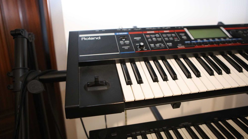 Teclado Roland, Juno G (Defeito no visor)