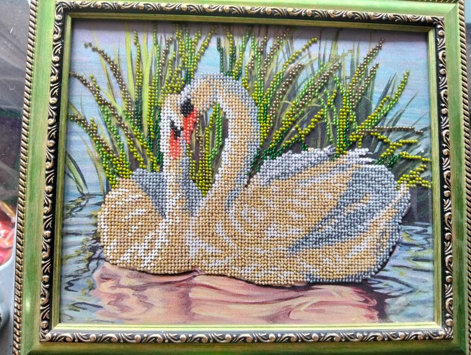 Картина вишита бісером