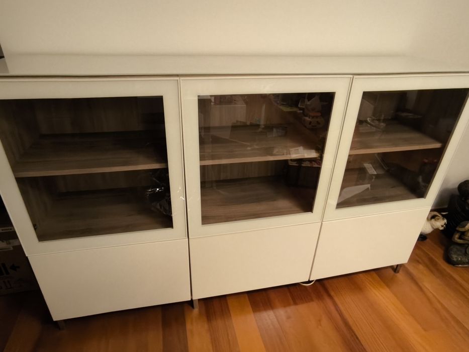 Móvel louceiro/vitrine modular (IKEA)