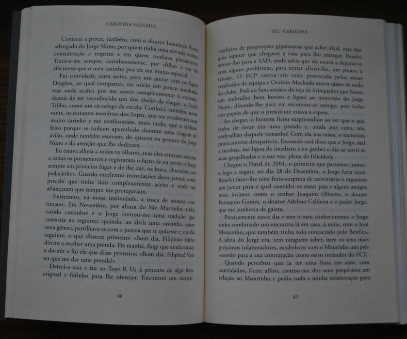 Eu Carolina (A História Verdadeira) de Carolina Salgado