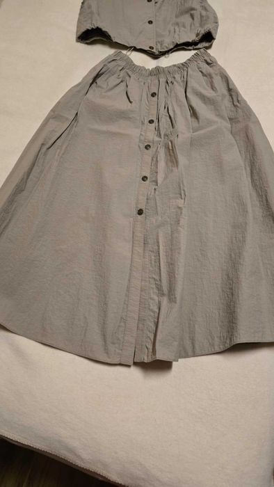 Komplet damski khaki