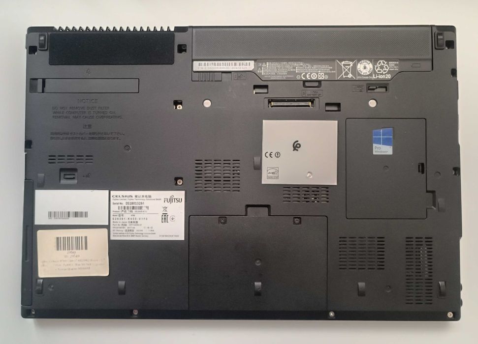 Stacja robocza Fujitsu Celsius H760