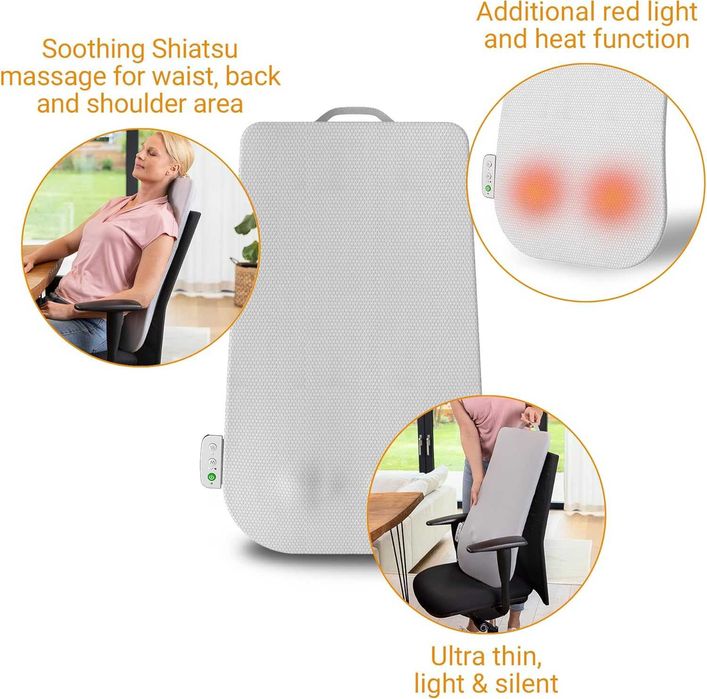 Mata masująca Masażer pleców Medisana MC 600 z funkcją ogrzewania