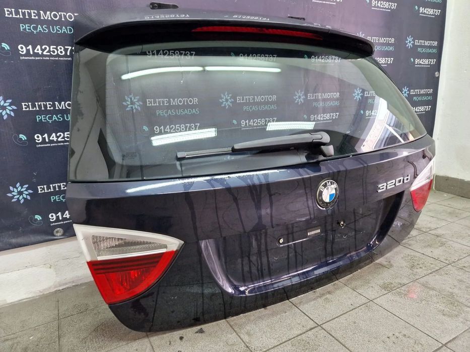 Tampa da mala usada BMW SERIE 3 E91 320D PRE LCI CARRINHA ENVIO
