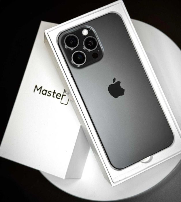 Apple iPhone 15 Pro Max 256gb Black Jak Nowy 100% bat 6Msc Gwarancji