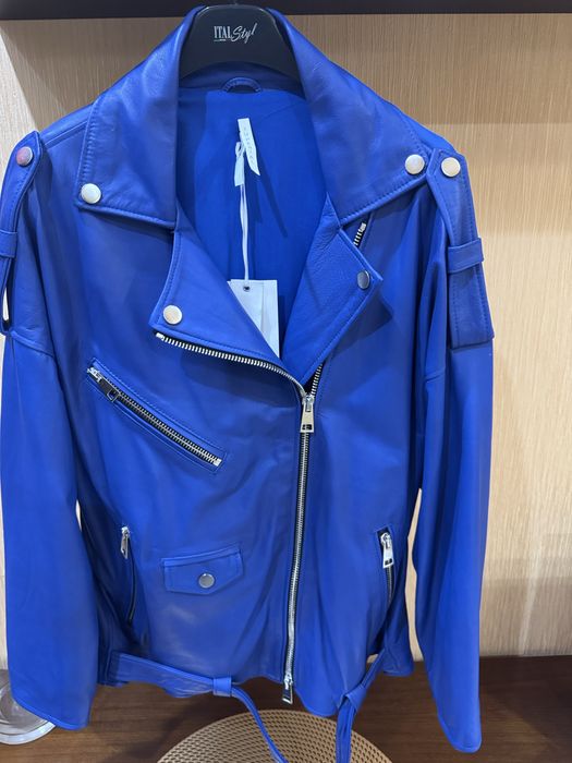 Стильна жіноча шкіряна куртка італійського бренду Imperial,нова Л/ХЛ