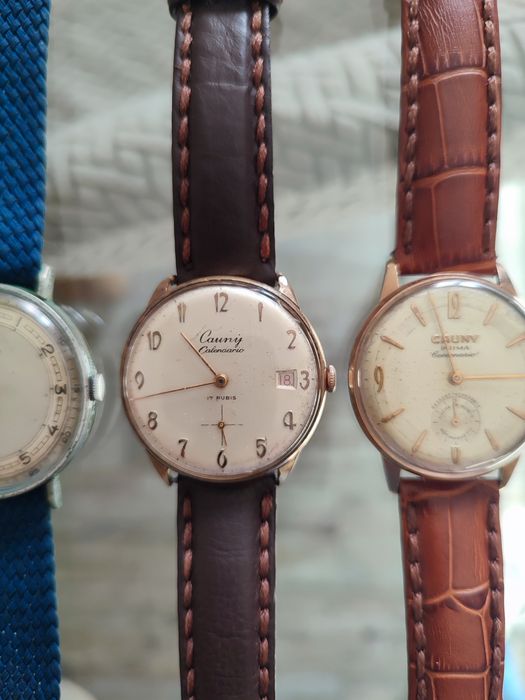Relógio antigos Cauny e Doxa