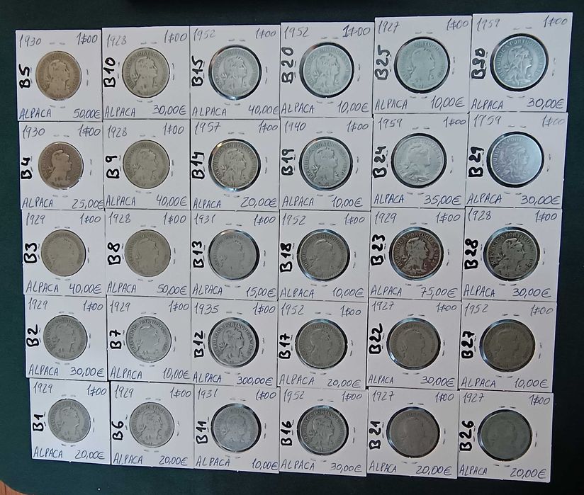 Moedas de 1 Escudo