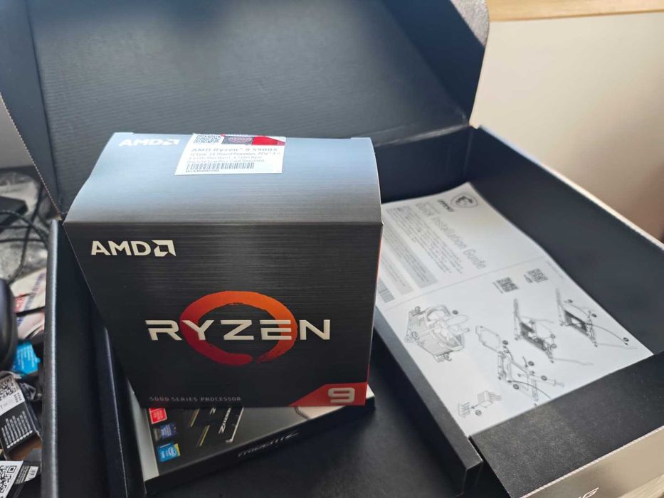 Procesor AMD Ryzen 9 5900X - 12 rdzeni / 24 wątki - CPU - dowód zakupu ...