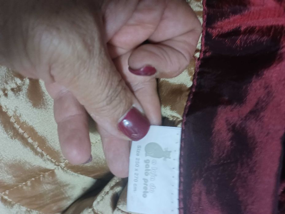 Edredom/ colcha, tamanho grande, do gato preto