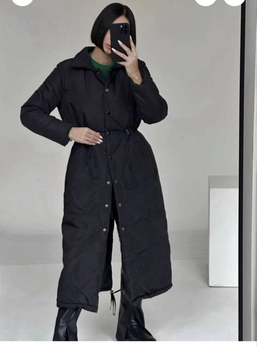 Зимове пальто, утеплений тренч