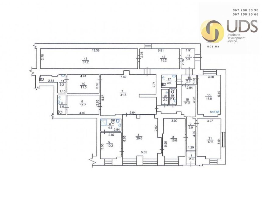 Коммерческая недвижимость по адресу ул. Ильенка Юрия (площадь 257,6 м²) - Atlanta.ua - фото 5