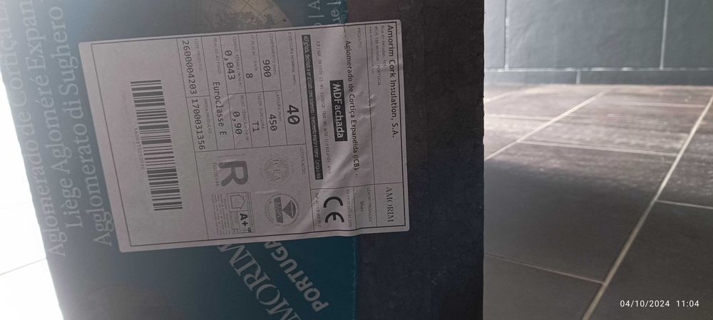 Cortiça MDF para exterior