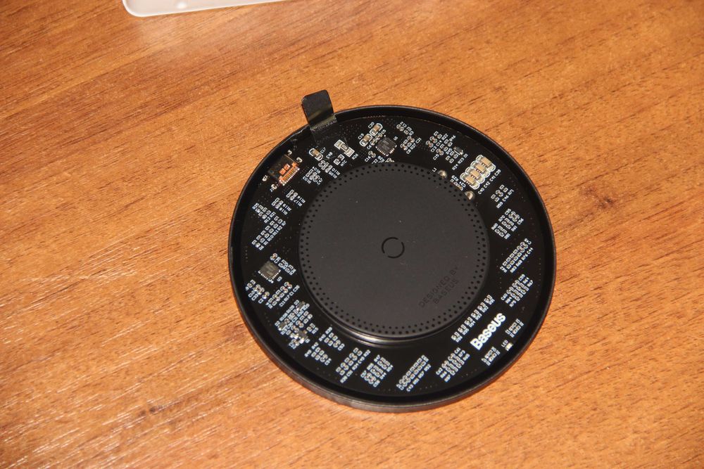 Бездрот зарядка BASEUS Simple 2 Wireless Charger 15W Black CCJJ050001