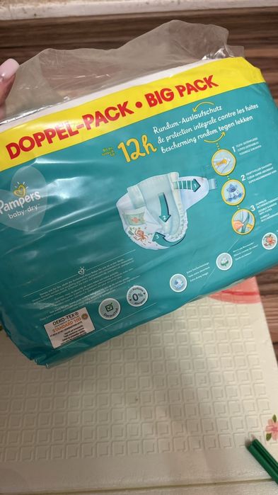 Підгузки,  памперси Pampers 3 (6-10 кг), підгузники