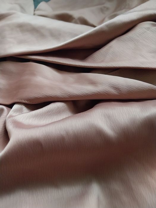 Asos elegancka sukienk atlasowa midi ołówkowa L