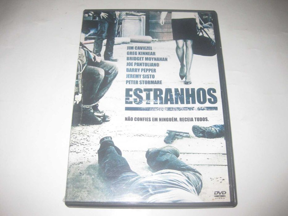 DVD "Estranhos" com Jim Caviezel
