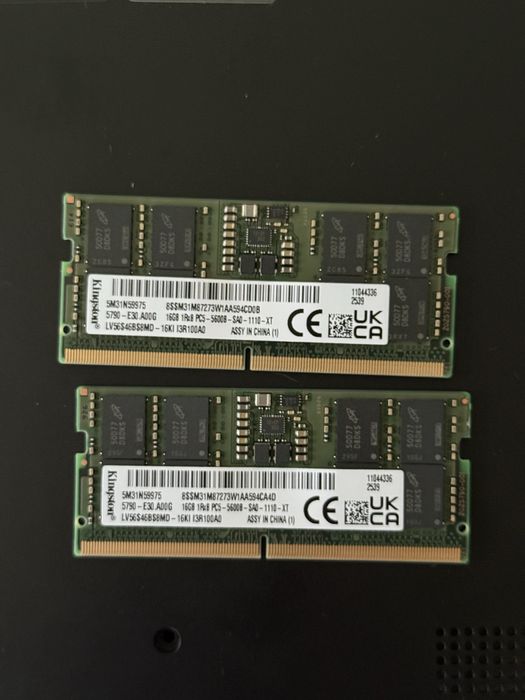 Kingston ОЗУ  SODIMM 5200 16х2(32gb) новая