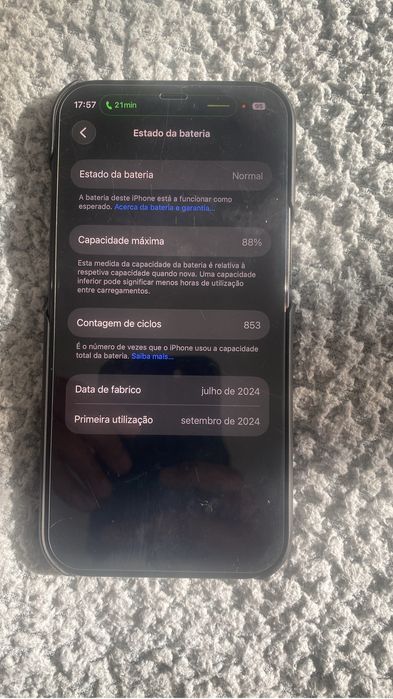 iPhone 15 128GB Preto – Como Novo, Caixa, Excelente Oportunidade