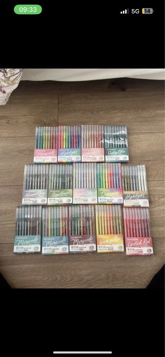 Languo żelopisy, żelki, gel pen