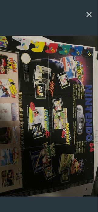 Folheto Nintendo 64/Gameboy