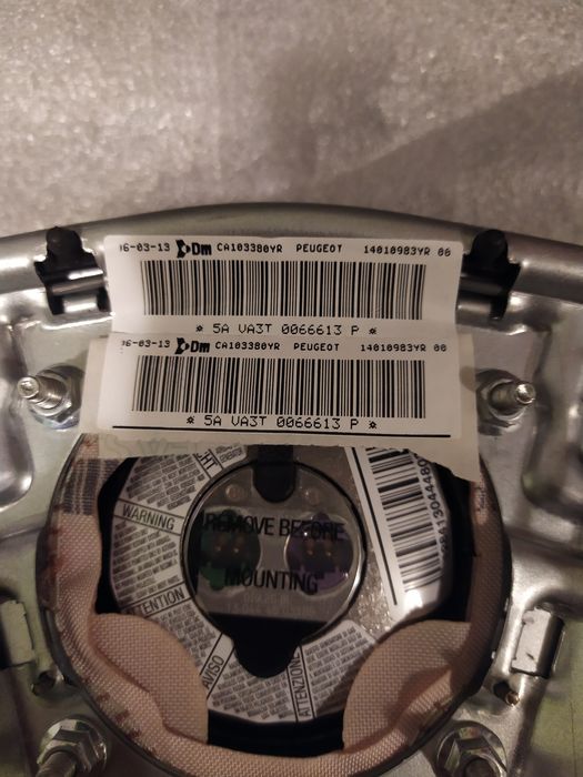 Подушка безпеки Peugeot 807 14010983yr