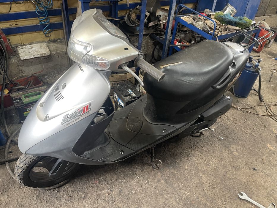 Разбираю suzuki lets 2